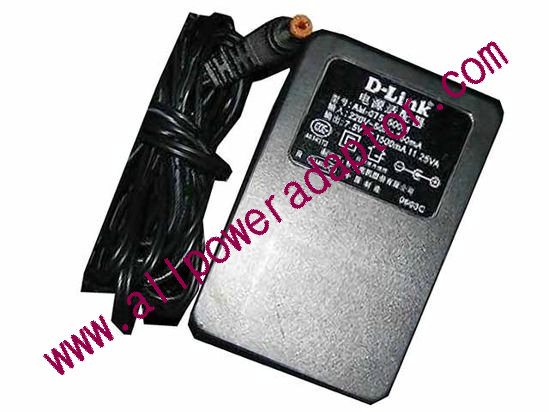 D-Link AM-0751500M AC Adapter - NEW Original 7.5V 1.5A, 5.5x2.1mm, EU 2-Pin, New