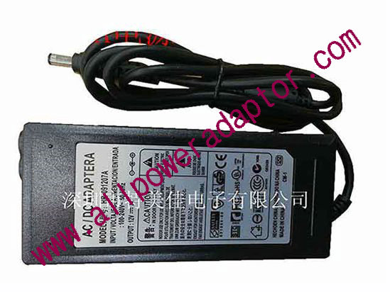 OEM Power AC Adapter - Compatible For HR-091207A, 12V 7A, 5.5/2.5mm, 3-Prong, New