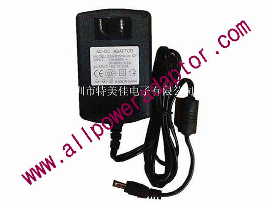 OEM Power AC Adapter - Compatible For DSA-0151A-06 UP, 6V 3A, 5.5/2.5mm, US 2-Pin, N