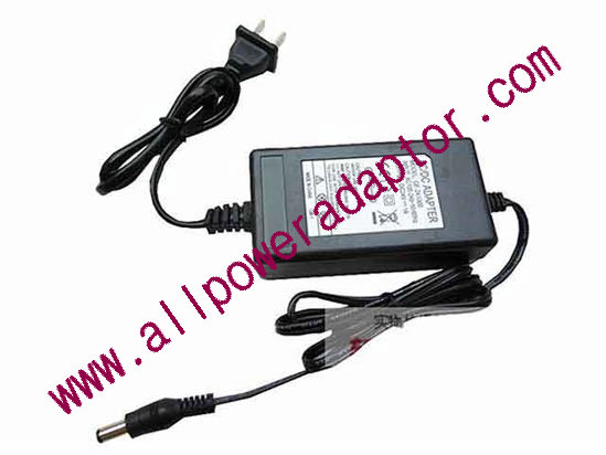 OEM Power AC Adapter - Compatible GE-241000, 24V 1A, 5.5/2.5mm, Wired US 2-Pin, New