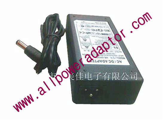 OEM Power AC Adapter - Compatible HR-091206, 12V 6A, 5.5/2.5mm, 3-Prong, New