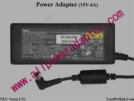 NEC Versa LXi AC Adapter - Click Image to Close