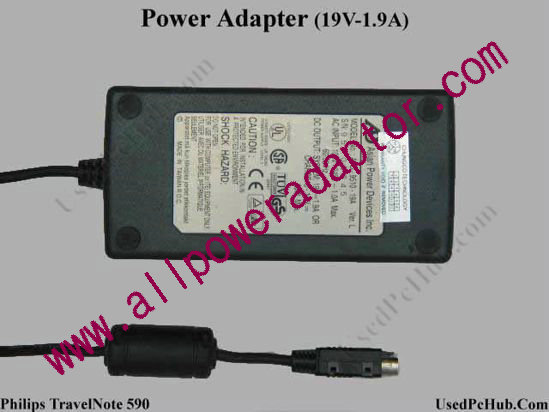 Philips TravelNote 590 AC Adapter