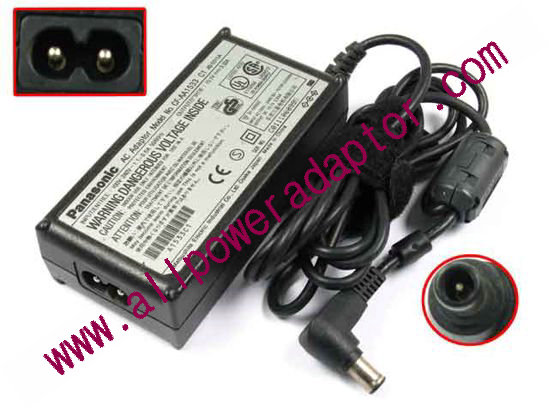 Panasonic CF-AA1533 AC Adapter 15.1V 3.33A, 4.0mm, 6.5mm, (2-prong) - Click Image to Close