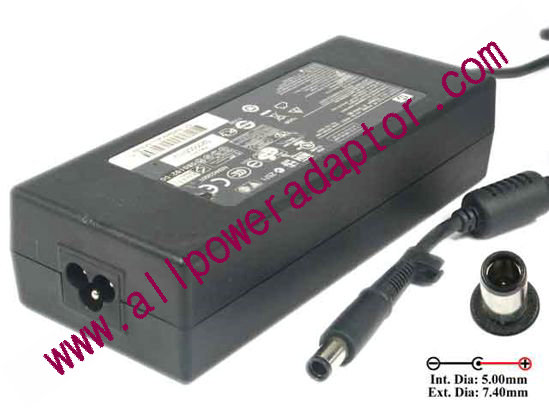 HP AC Adapter- Laptop 19V 7.89A, (5.0/7.4)mm 3-prong - Click Image to Close