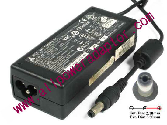 LITE-ON PA-1151-03TC AC Adapter 19V 7.9A, Barrel 5.5/2.5mm, 3-Prong - Click Image to Close