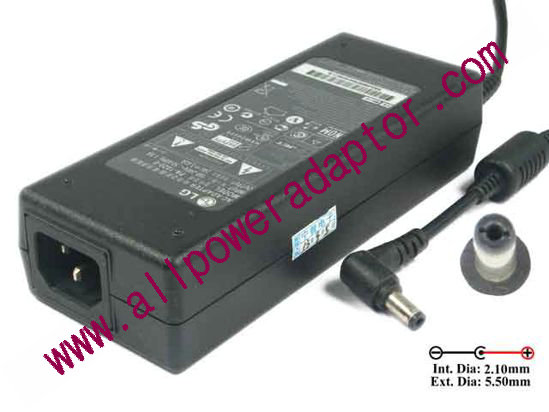 LG AC Adapter- Laptop 24V 3.42A, 5.5/2.1mm, C14