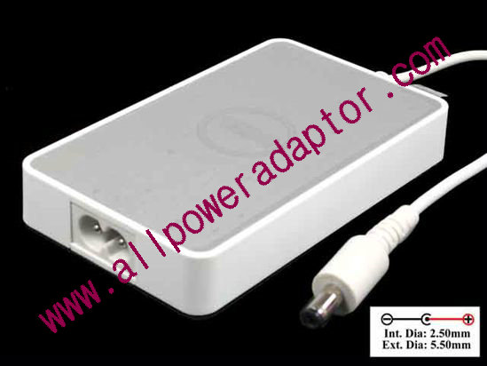 Dell Adamo 13 AC Adapter - NEW Original 15V 3A, 5.5/2.5mm, 2-Prong, New - Click Image to Close