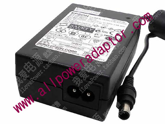 Epson A241E AC Adapter 13V-19V 15.2V 1.4A, 6.5/4.3mm With Pin, 2-Prong, New - Click Image to Close