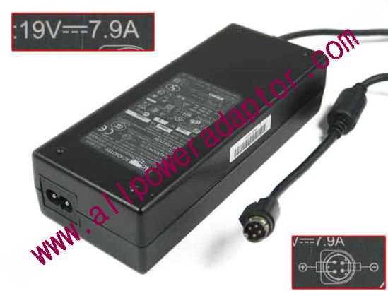 (image for) Acbel Polytech API3AD25 AC Adapter- Laptop 19V 7.9A, 4P P1