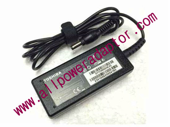 Toshiba AC Adapter 19V 2.37A, 5.5/2.5mm, 2-Prong - Click Image to Close