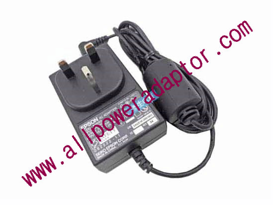 Epson A392BS AC Adapter 13V-19V 13.5V 1.2A, 5.5mm WP, UK 3P Plug, New - Click Image to Close