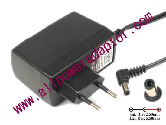 Cisco WT10A-050U AC Adapter 5V-12V 5V 2.5A, Tip-C, 2-pin Eu