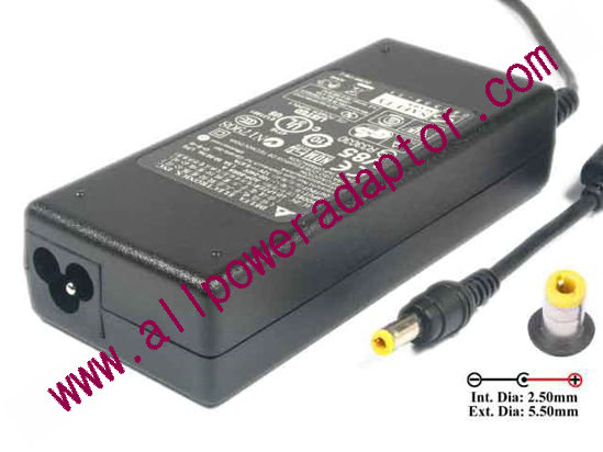 Delta Electronics ADP-80RX AC Adapter 5V-12V 12V 6.67A, 5.5/2.5mm, 3-Prong, New