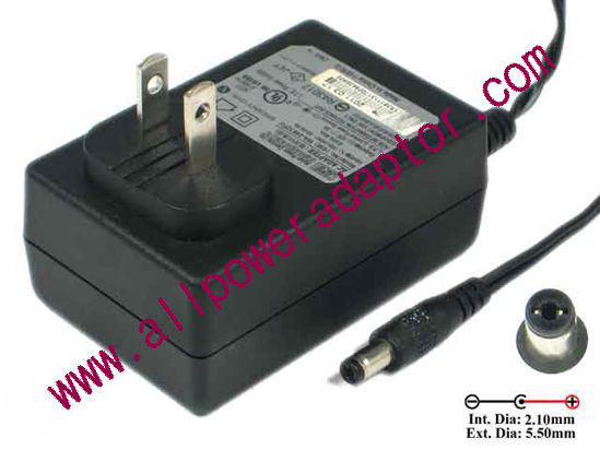 APD / Asian Power Devices WA-24E12FU AC Adapter 5V-12V 12V 2A, 2.1/5.5mm, US-Plug