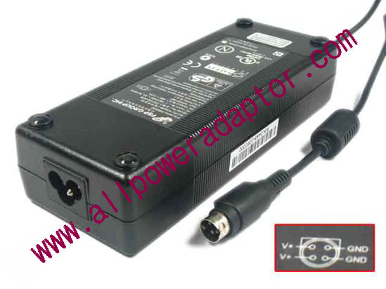 FSP Group Inc FSP120-AFB AC Adapter 48v 2.5A, 4-Pin P12=V , 3-Prong, New - Click Image to Close