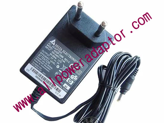 Delta Electronics EADP-10BB AC Adapter 5V-12V 5V 2A, Barrel 5.5/2.5mm, EU 2-Pin Plug