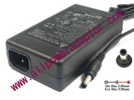 Delta Electronics ADP-50ZB AC Adapter 24V 2.5A, 5.5/2.5mm, C14, New