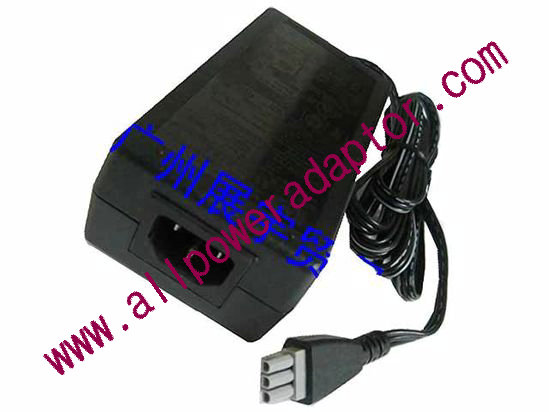 HP AC Adapter 32V 0.94A, 16V 0.625A, Rectangular Tip, C14, New