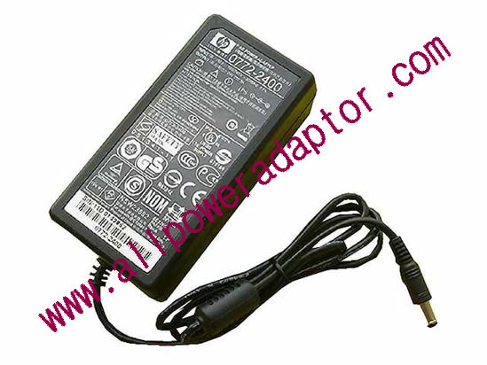 HP AC Adapter 24V 3A, 5.5/2.1mm, C14, New