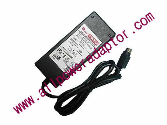 AOK OEM Power AC Adapter 5V-12V 12V 2A, 5V 2A, 6P, P12=5V, P34=12V, C14, New