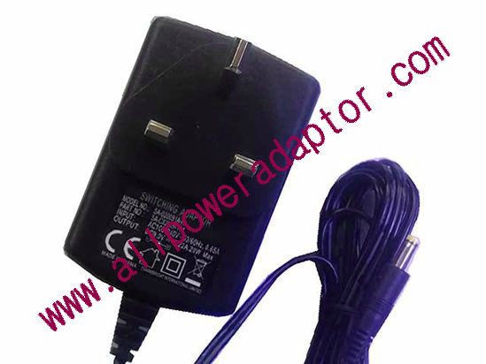 DVE DSA-0151D-12 AC Adapter 5V-12V 9V 2A, 5.5/2.5mm, 2-Prong, New - Click Image to Close