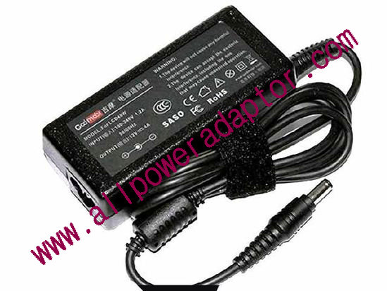 Godmobi For LCD48W AC Adapter 5V-12V 12V 4A, 5.5/2.5mm, 3-Prong, New - Click Image to Close