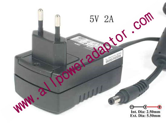 Linksys SA070507 AC Adapter 5V-12V 5V 2A, Barrel 5.5/2.5mm, EU 2-Pin Plug