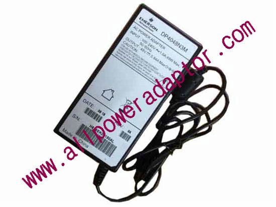 EMERSON DP4048N3M AC Adapter 48V 0.84A, 5.5/2.5mm, C14 - Click Image to Close