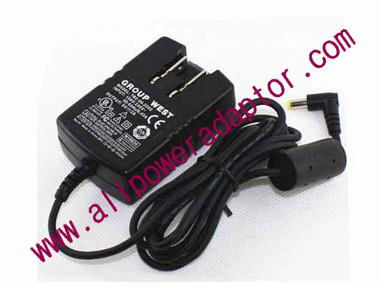 GROUP WEST TRC-06-2000 AC Adapter 5V-12V 6V 2A, 4.8/1.7mm, US 2P