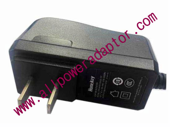 Huntkey HKA01005020-1H AC Adapter 5V-12V 5V 2A, 5.5/2.5mm, US 2P