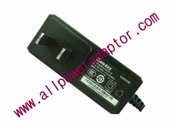 Huntkey HKA01212010-1F AC Adapter 5V-12V 12V 1A, 5.5/2.1mm, US 2P - Click Image to Close