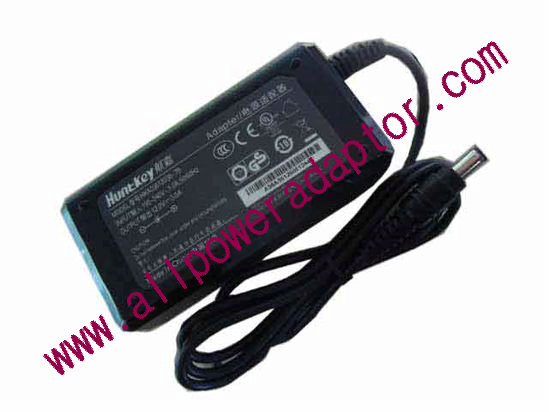 Huntkey HKA03612030-7B AC Adapter 5V-12V 12V 3A, 5.5/2.1mm, C14