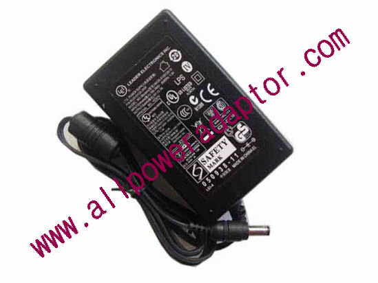 LEI / Leader NU20-5120125-I3 AC Adapter 5V-12V 9V 3A, 5.5/2.5mm, 2-Prong