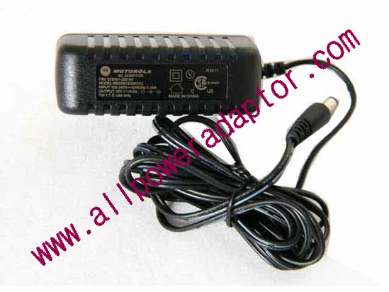 Motorola NBS06120050VU AC Adapter 5V-12V 12V 0.5A, 5.5/2.1mm, US 2P - Click Image to Close