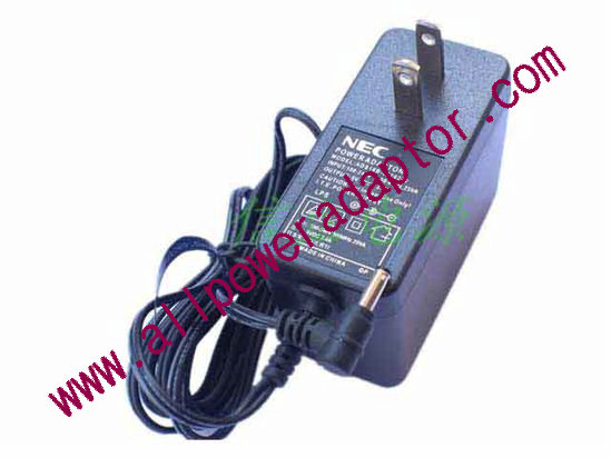 NEC AC Adapter 5V-12V 5V 2A, 3.5/1.35mm, US 2P - Click Image to Close