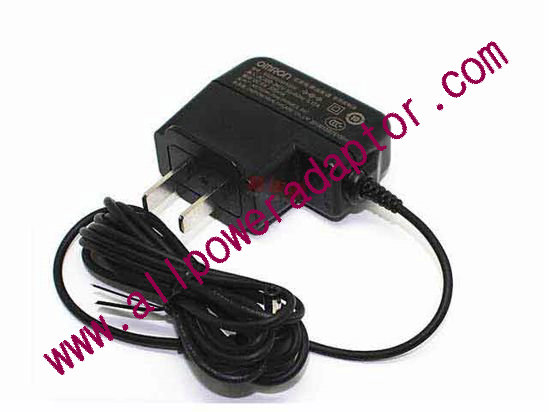 OMRON 60220HW5SW AC Adapter 5V-12V 6V 0.5A, 4.0/1.7mm, US 2P