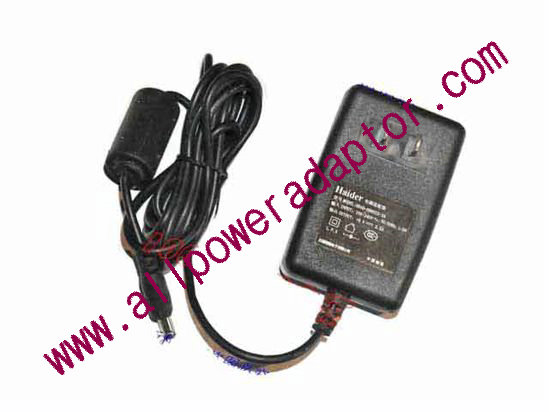 Hard / Haider HDAD-090025-3A AC Adapter 5V-12V 9V 2.5A, 5.5/2.5mm, US 2P, New