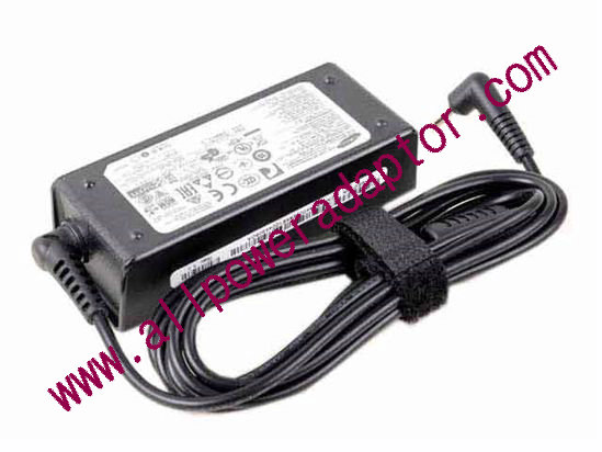 Samsung Laptop AC Adapter 5V-12V 12V 3.33A, 2.5/0.7mm, 3-Prong