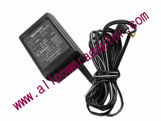 Sharp AC Adapter 5V-12V 5V 0.5A, 5.5/2.1mm, US 2P