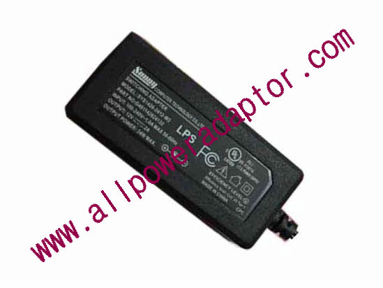 Sunny SYS1428-2412-W2 AC Adapter 5V-12V 12V 2A, 5.5/2.1mm, US 2P - Click Image to Close