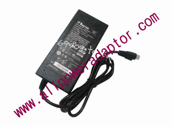 Bestec BPR-6612 AC Adapter 5V-12V 12V 5A, 4-Pin Din, C14, New