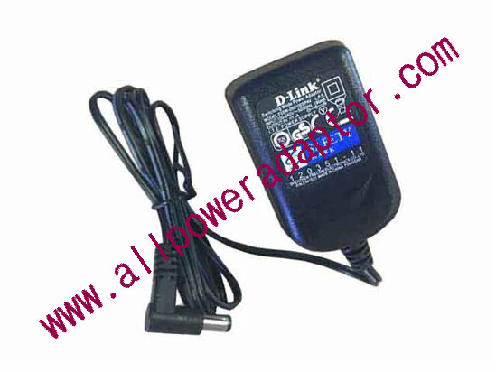 D-Link F05W-050100SPAV AC Adapter 5V-12V 5V 1A, 5.5/2.5mm, EU 2P Plug, New