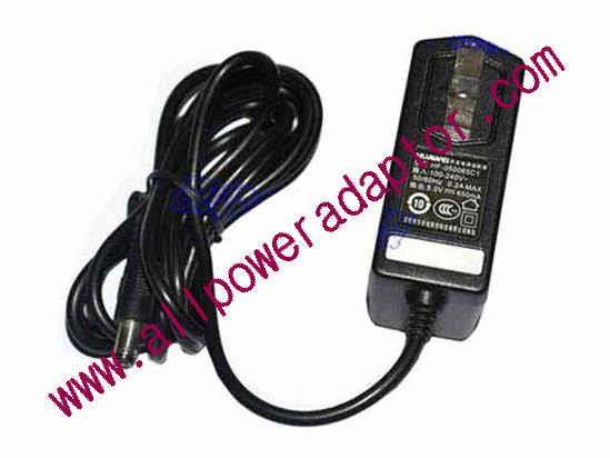 Huawei HF-050065C1 AC Adapter 5V-12V 5V 0.65A, 5.5/2.1mm, US 2P Plug