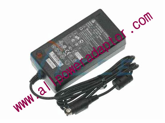 Li Shin 0217B1248 AC Adapter 5V-12V 12V 4A, 4P P12=V, C14 - Click Image to Close