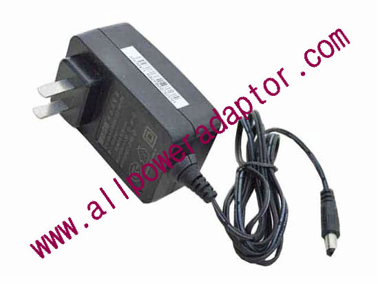 MOSO MSA-C1500IC12.0-18P-CN AC Adapter 5V-12V 12V 1.5A, 5.5/2.1mm, US 2P Plug, New