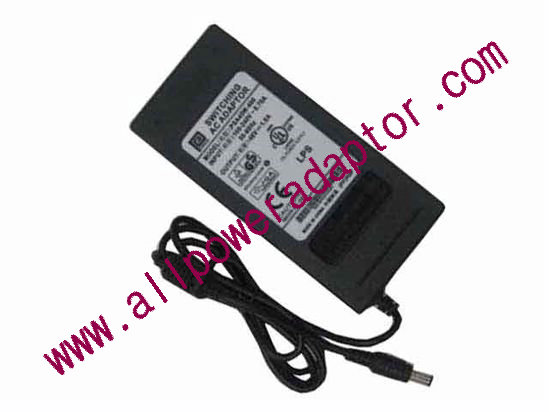 PHIHONG PSA45W-480 AC Adapter 48V 1A, 5.5/2.5mm, 3P