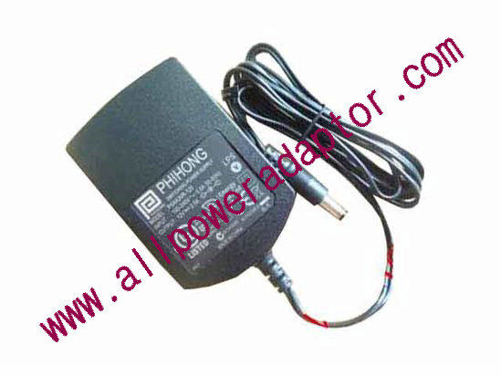 PHIHONG PSAA30R-120 AC Adapter 5V-12V 12V 2.5A, 5.5/2.1mm, US 2P Plug, New - Click Image to Close