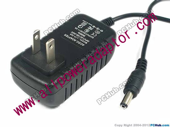 AOK LJY-369 AC Adapter 5V-12V 5V 2A 10W, 2.1/5.5mm, US Pluge - Click Image to Close