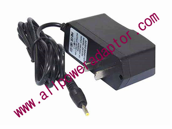 OEM Power AC Adapter - Compatible ZX-5010, 5V 1.5A 2.5/0.7mm, US 2-Pin, New - Click Image to Close